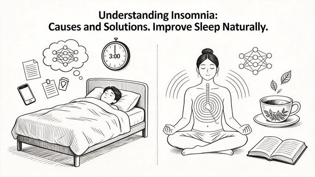 causes and solutions for insomnia