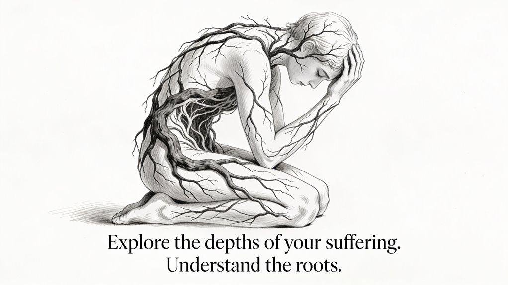 complex origins of mental pain