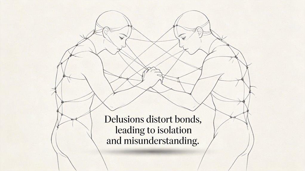 delusions hinder social connections