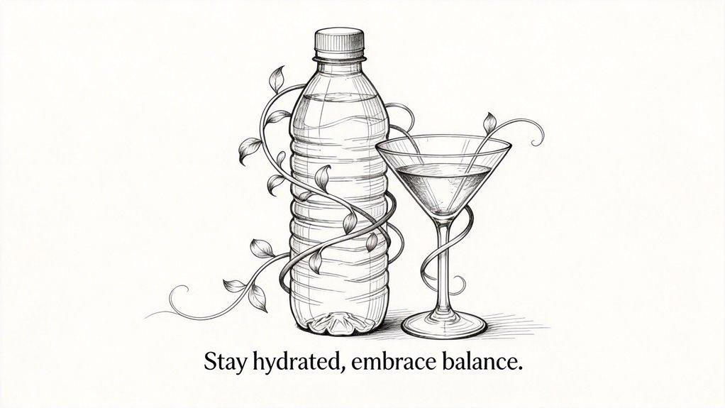 hydration benefits reduce alcohol risks