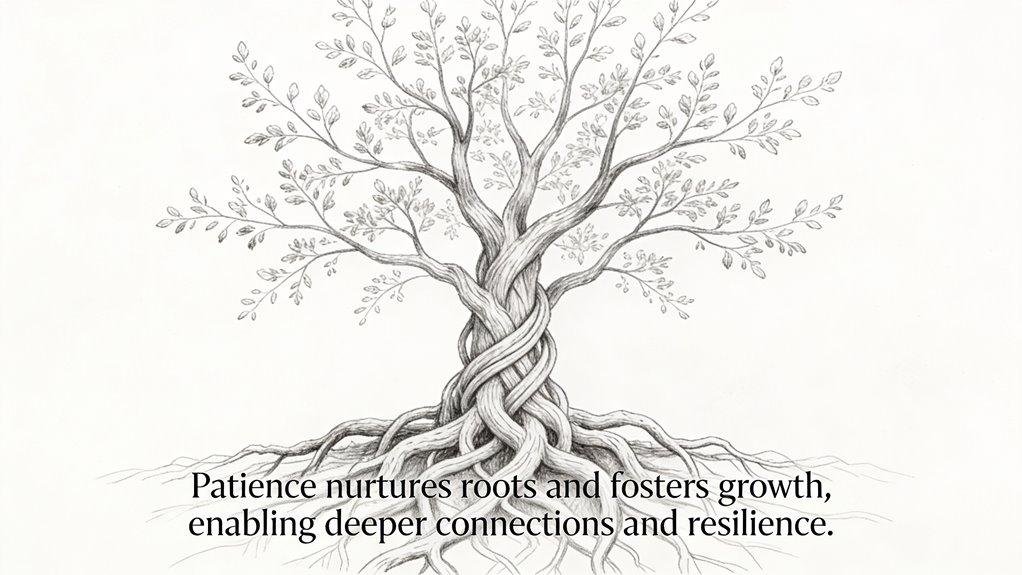 patience fosters personal growth