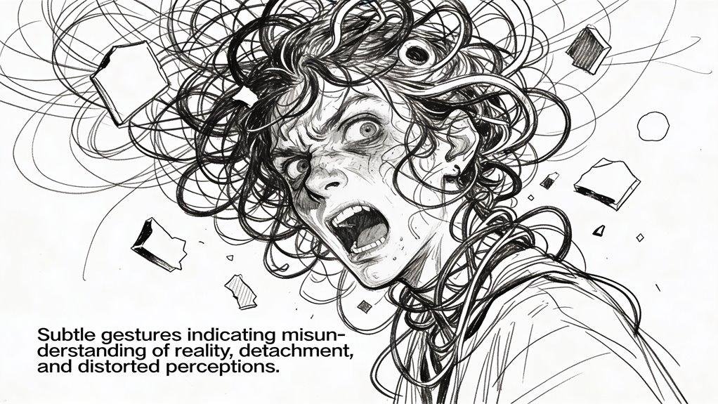 signs of behavioral delusion